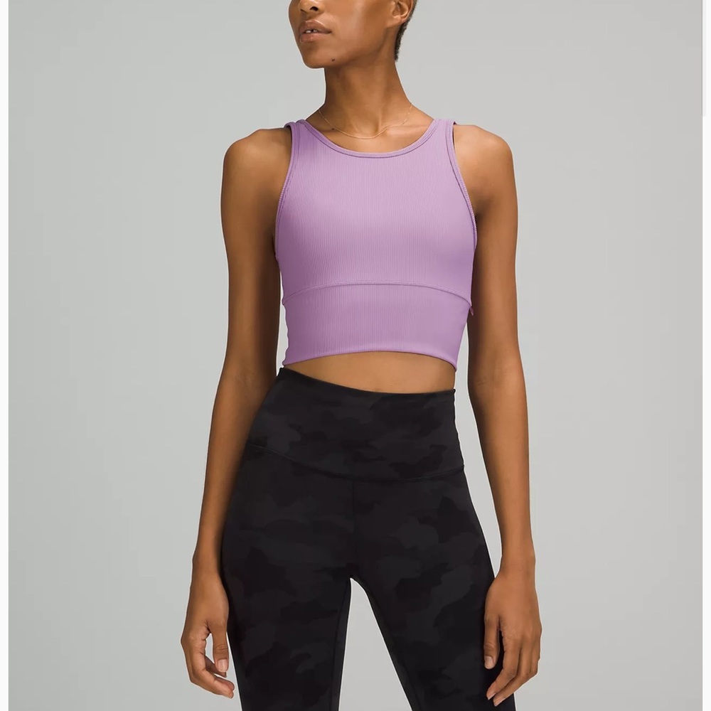 new lululemon power pivot tank ribbed